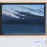 Rob Licht, Dark Sky over Baie Ste. Marie, 2014Gouache on panel8x12" $250